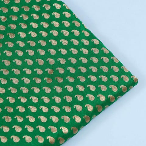 Green Color Brocade Booti(2 meter piece)