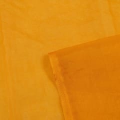 Orange Color Poly Organza fabric