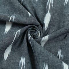 GREY WITH WHITE  DESIGN fabric