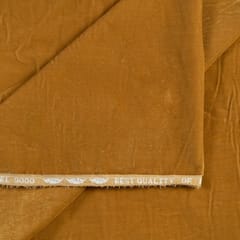 Mustard Color Velvet fabric