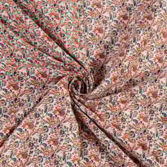Multicolor Jam Cotton Digital Printed Fabric