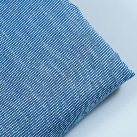 Stripes Denim Chambrey fabric