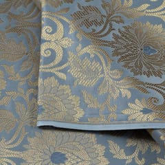 Grey Color Brocade(1.60 meter piece)