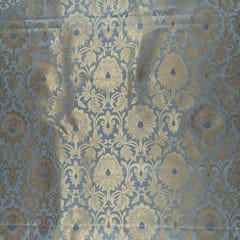 Grey Color Brocade(1.60 meter piece)