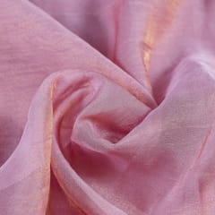 Mauve Color Crush Art Tissue Silk (1Meter Piece)