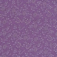 Move Color Georgette Thread and Sequins Embroidered Fabric