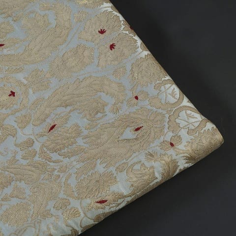 White Color Khemkhab Fabric