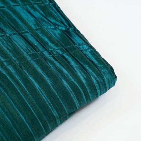 Green Color Jersey Lycra Shimmer Fabric