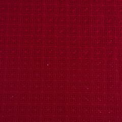 Maroon Color Georgette Chikan Embroidered Fabric