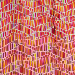 Multi Color Crepe Digital Printed Fabric