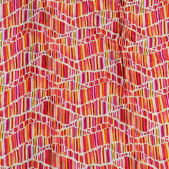 Multi Color Crepe Digital Printed Fabric