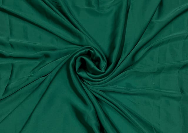Green Armani Satin Fabric
