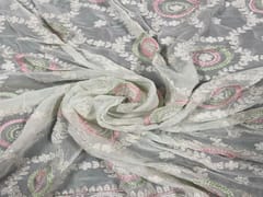 Light Green Georgette Embroidery 56