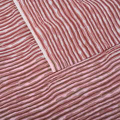 Brown Color Cotton Printed Fabric