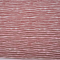 Brown Color Cotton Printed Fabric
