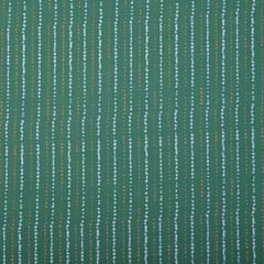 Green Color Cotton Printed Fabric