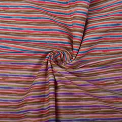 Multi Color Cotton Printed Fabric