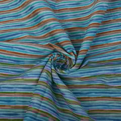 Multi Color Cotton Printed Fabric