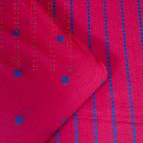 5 Mtr Rani Color Cotton Dobby Set
