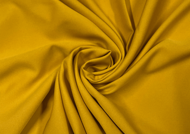 Mustard Banana Crepe Fabric