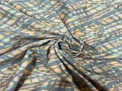 Printed Corduroy Peach Abstract