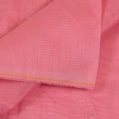 Pinkish Peach Color Modal Chanderi fabric