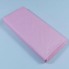 Pink Color Glace Cotton Printed Fabric(60Cm Piece)