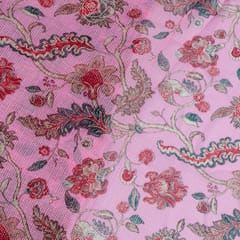 Pink Color Kota Digital Printed Fabric