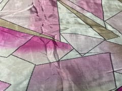 Pink Imported Silk Print 56