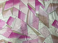 Pink Imported Silk Print 56