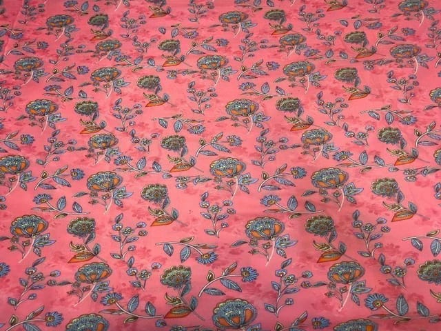 Pink Pashmina Print 44