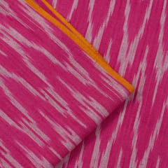 Pink with White Ikat Fabric