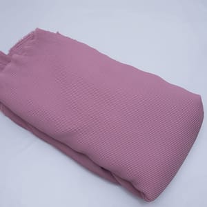 Pink Color Pleated Georgette