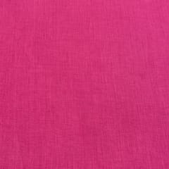 Hot Pink color  Pure Linen 60 Lea fabric