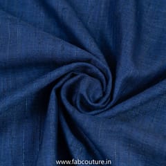 Navy Blue Color Mahi Silk fabric