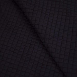 Navy Blue Quilted Taffeta fabric
