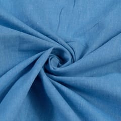 Light Blue Denim Chambrey fabric