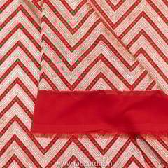 Georgette Sequins Embroidered Fabric