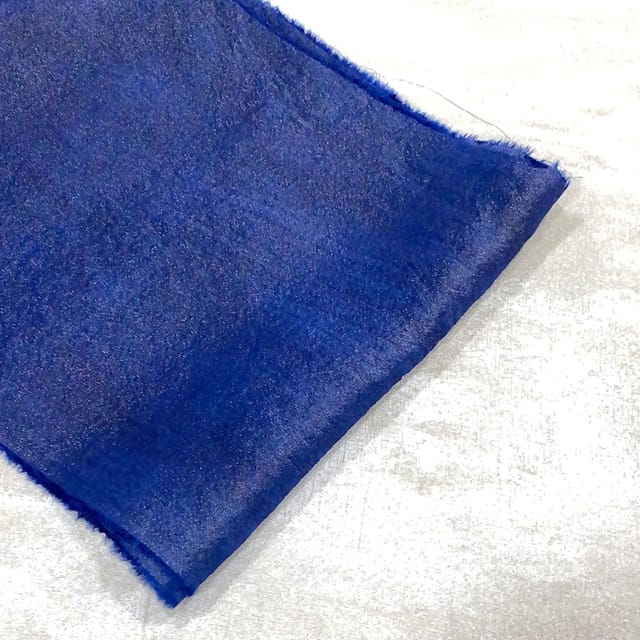 Royal  Blue color  UpadaTissue fabric