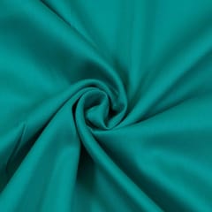 Dark Firozi Color Zara Cotton Silk fabric