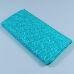 Firozi Color Glace Cotton Print (1.70Meter Piece)