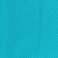 Firozi Color Glace Cotton Print (1.70Meter Piece)