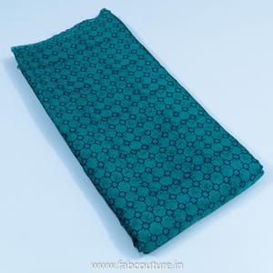 Friozi Blue Modal Satin Digital Printed Fabric