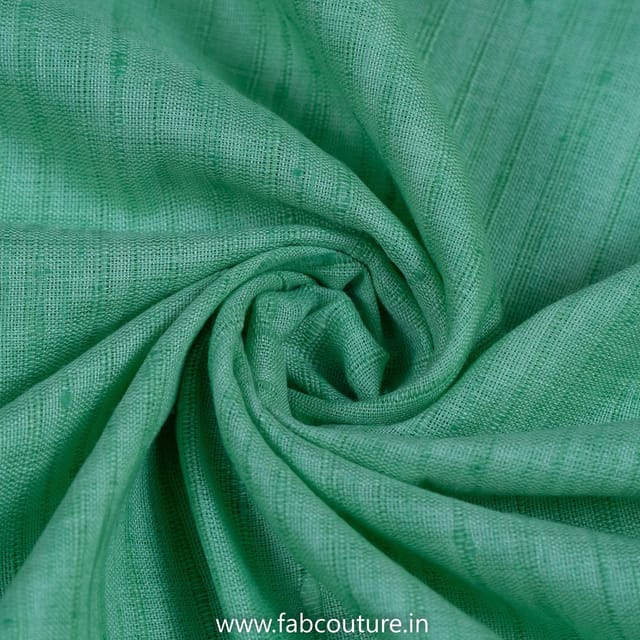 Mint Green Color Mahi Silk fabric