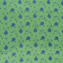Mint Green Cotton Discharge Print(1.90 mtr piece)
