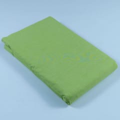 Parrot Green Color Rayon Slub fabric