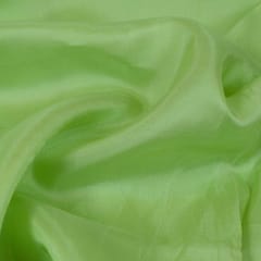 Mint Green Color Viscose Uppada fabric
