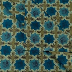 Cotton Bagru Printed Fabric