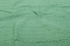 Green Glazed Cotton Fabric