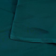 Green Color Georgette Satin fabric